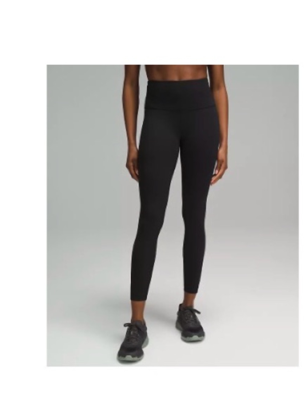 lululemon athletica wunder train  ribbed Black High-Rise Performance Leggings